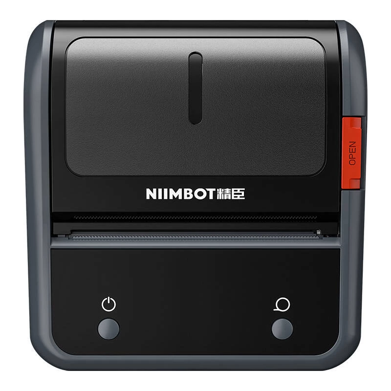 Thermische labelprinter NIIMBOT B3S_P 300 dpi Bluetooth draagbaar, grijs