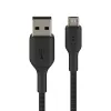 USB-kabel Belkin CAB007bt1MBK 1 m USB A Micro-USB A zwart