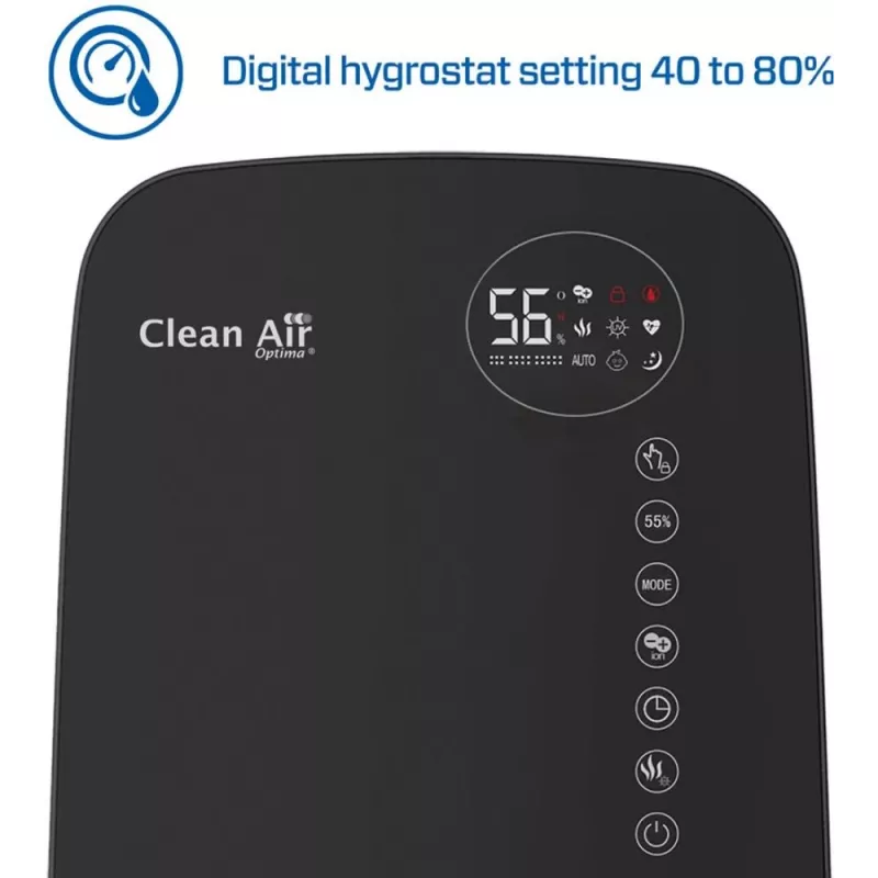 Luchtbevochtiger met IONISATOR/CA-607BSMART Clean Air Optima
