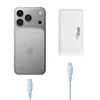 Akyga AK-CH-31 platte GaN-USB-oplader 65 W, USB-C PD + USB-A, wit