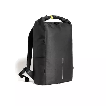 Rugzak XDDESIGN Urban Lite zwart — 21 L (uitbreidbaar tot 27 L), 15,6-inch laptopvak, waterafstotend, trolleyband