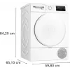 Bosch WTH83277PL vrijstaande wasdroger 8 kg
