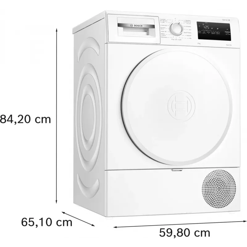 Bosch WTH83277PL vrijstaande wasdroger 8 kg