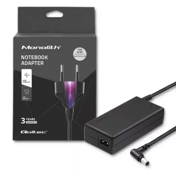 Notebookvoeding Qoltec voor Acer 65W 3,42A 19V 5,5x2,5 50016