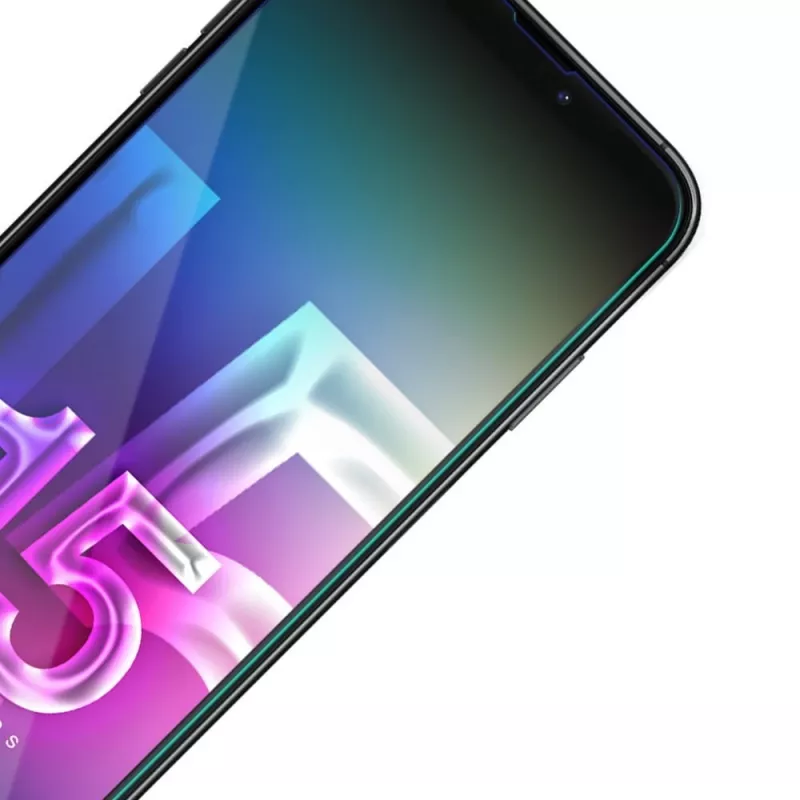 Geharde flexibele displaybescherming 3MK FlexibleGlass Pro voor Apple iPhone 15 – transparant, krasbestendig