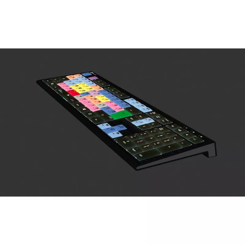 Logickeyboard LKB-MCOM4-A2PC-FR toetsenbord USB AZERTY Frans zwart (LKB-MCOM4-A2PC-FR)