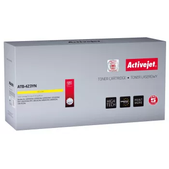 Activejet ATB-423YN toner (vervanger voor Brother TN-423Y; Supreme; 4000 pagina's; geel)