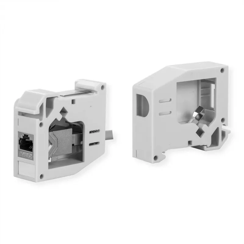 ROLINE DIN-railadapter voor Keystone-module onbestukt 180
