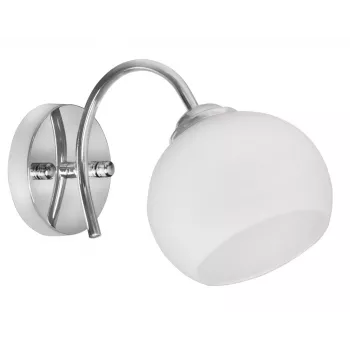 Activejet Classic enkele wandlamp - IRMA nikkel E27 voor de woonkamer