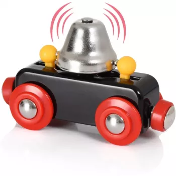 Houten treinwagon BRIO 33749 met bel