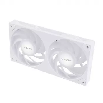 Ventilator Akasa VEGAS A24 12 cm wit kogellager