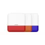 Draadloze buitensirene Hikvision DS-PS1-E-WE/blauw