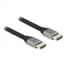 HDMI-kabel DeLOCK Ultra High Speed 48 Gbps 8K 60 Hz grijs 1 m