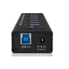ICY BOX IB-AC618 USB 3.2 Gen 1 (3.1 Gen 1) Type-B 5000 Mbit/s zwart