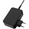 Oplader voor binnen LC-Power LC-NB-GAN-90-C laptop zwart AC 220-240V