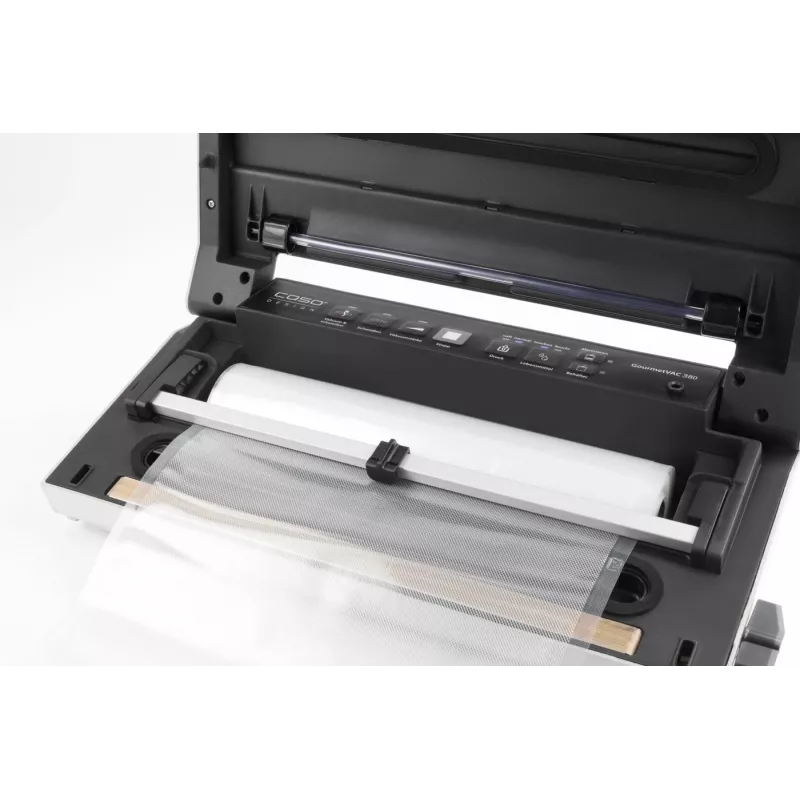 Caso | balkvacuümsealer | GourmetVAC 380 | vermogen 160 W | temperatuurregeling | zilver