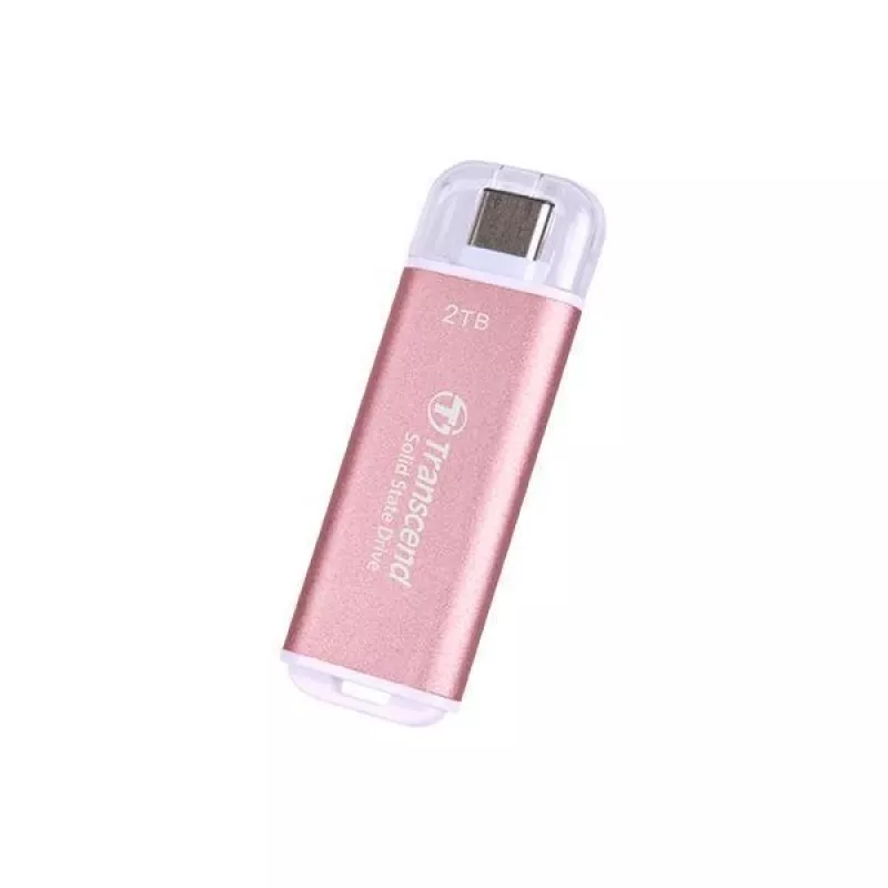 SSD Transcend 512 GB extern USB Type-C ESD300 roze