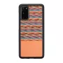 Telefoonhoesje man and wood Galaxy S20 bruin geruit zwart – hoesje voor Samsung Galaxy S20