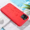 Telefoonhoesje Devia Nature Series voor iPhone 12 Pro Max, siliconen, rood