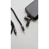 USB-C-kabel TB AKTBXKUCCSMY12B 1,2 m, zwart, USB-C naar USB-C