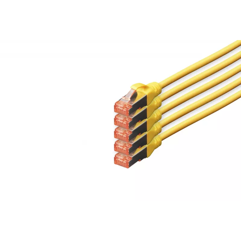 Netwerkkabel Digitus CAT 6 S/FTP 10m geel