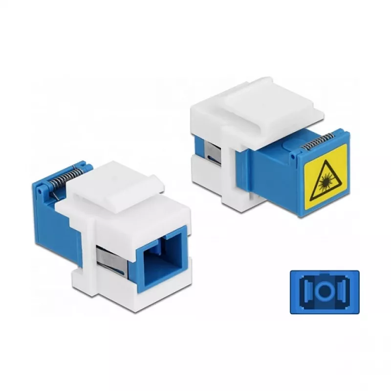 Keystone-module SC simplex bus naar SC simplex bus DeLOCK 86832