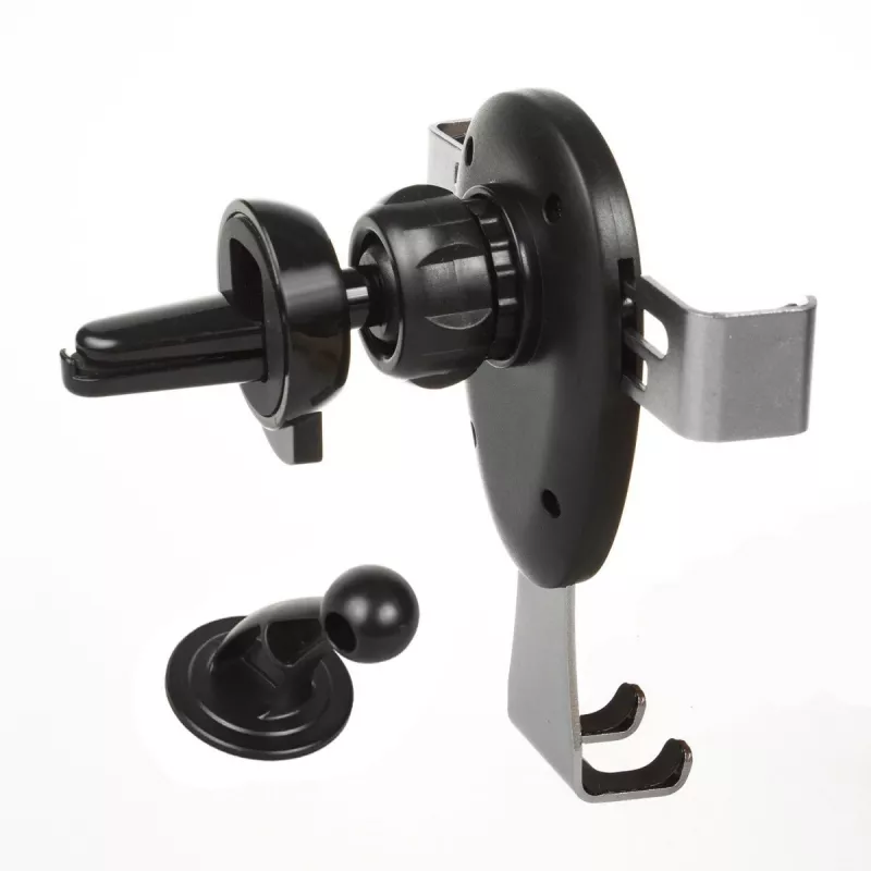Maclean autohouder voor mobiele telefoons, universeel, voor het ventilatierooster, Gravity, max. hartafstand 90 mm, MC-324