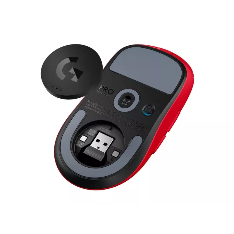 Logitech G PRO X SUPERLIGHT 2 SE muis - gaming - draadloos - rood