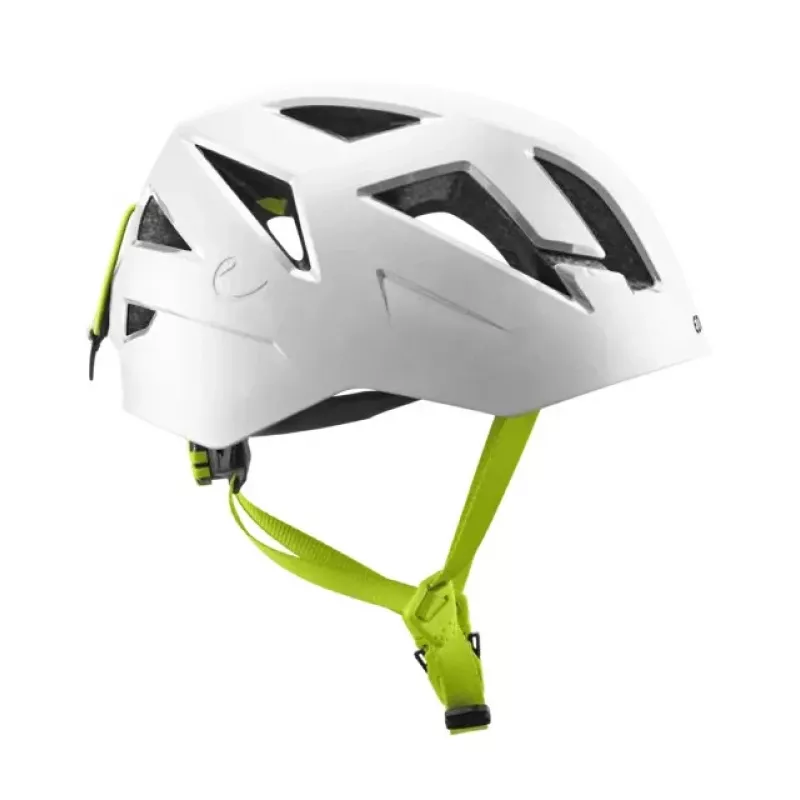 Klimhelm Edelrid Zodiac wit, hybride schaalconstructie