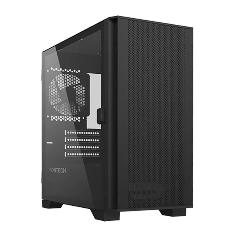 PC-behuizing Montech AIR 100 LITE Desktop zwart