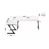 GAMING-DESK HUZARO HERO 7.0 WIT