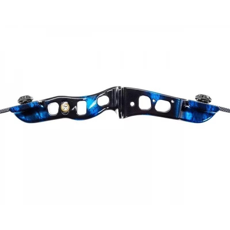 Poe Lang EK Firestar CO-014UCB3 compoundboog, 25 lbs, carbonblauw