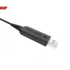 Koss CS200 USB-headset Bedrade hoofdband Telefoneren/Muziek USB Type-A Zwart