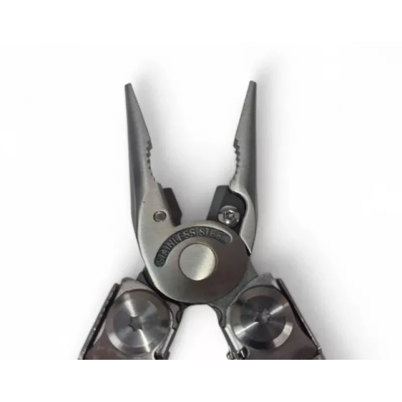 Multitool AZYMUT Giewon FS vuurstarter multitool met 19 tools, vuursteen, fluitje, gereedschapstas (H2038A)