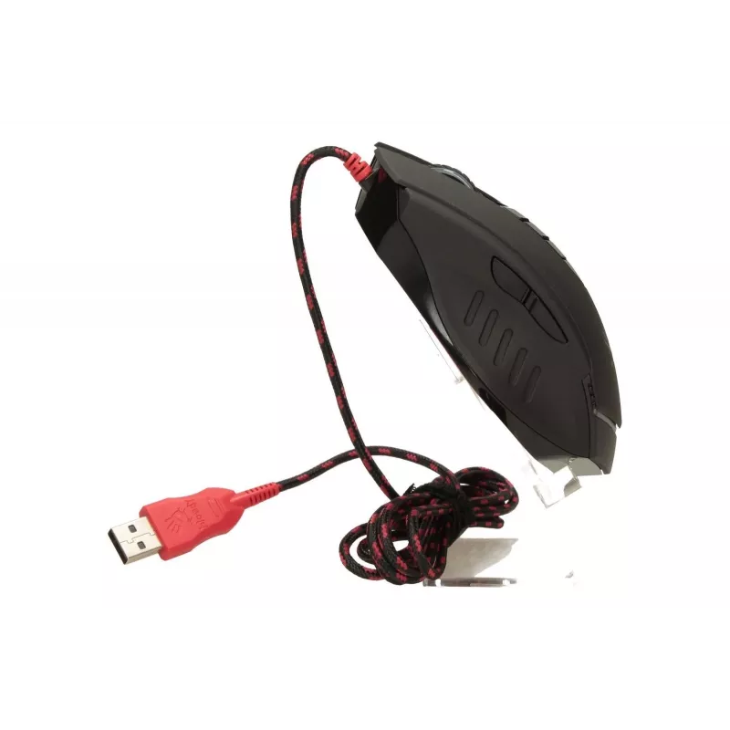 Gaming-muis A4Tech Bloody V8m — 3200 DPI, 8 knoppen, V-Track optisch, USB Type-A, zwart
