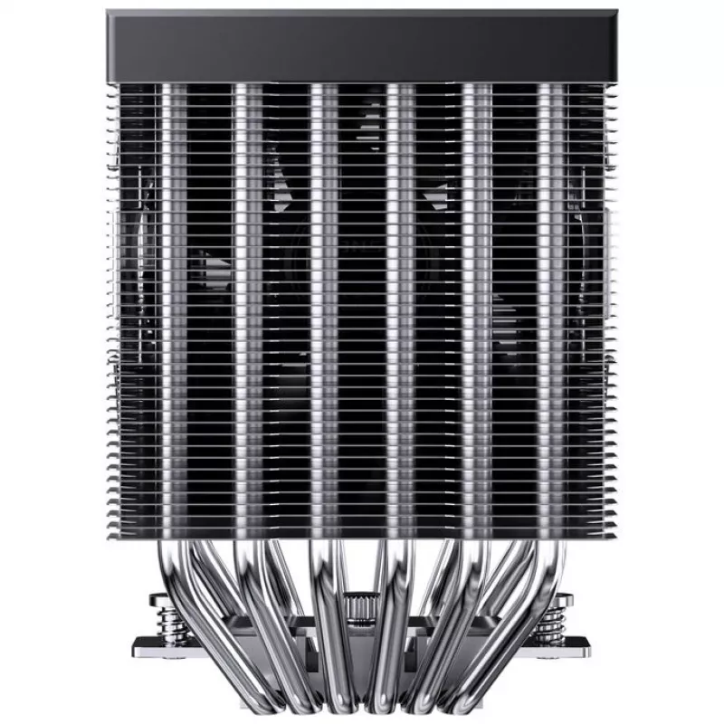 Jonsbo CR-1400 DV2 CPU-koeler, ARGB, 2 x 92 mm, zwart