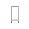 Open rack 19 inch 22U 600x800 grijs