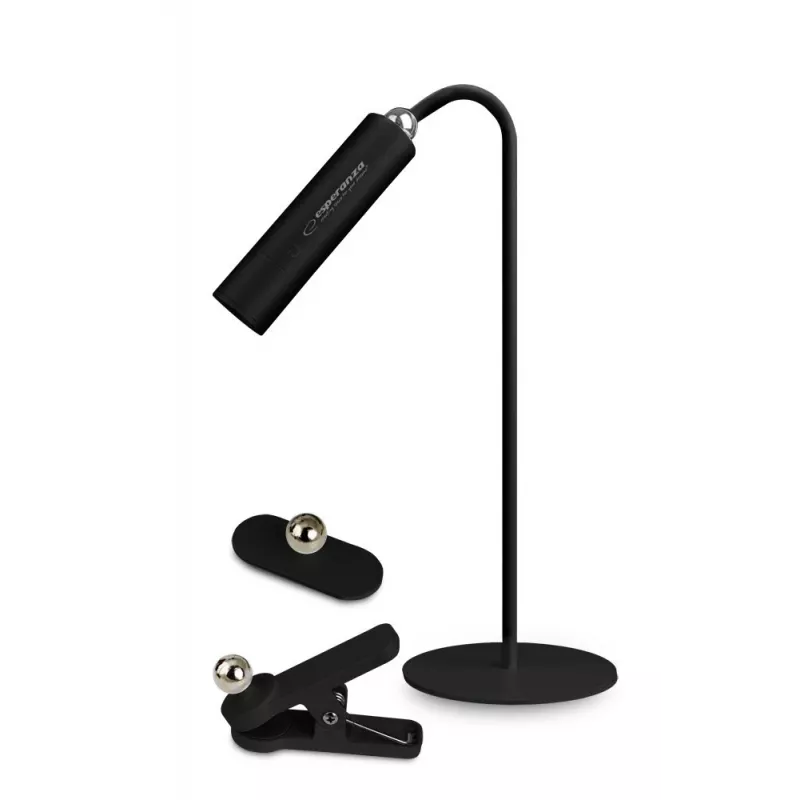Esperanza ELD118K LED-bureaulamp 3in1 zwart