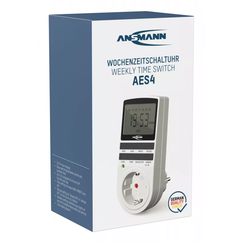 Dag-/weekklokschakelaar Ansmann 1260-0006