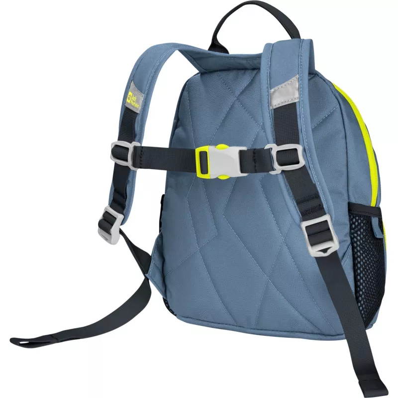 Jack Wolfskin Buttercup rugzak - blauw/neongeel, 4,5 L