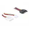 SATA-kabel DeLOCK 65227 0,3 m stekker/stekker