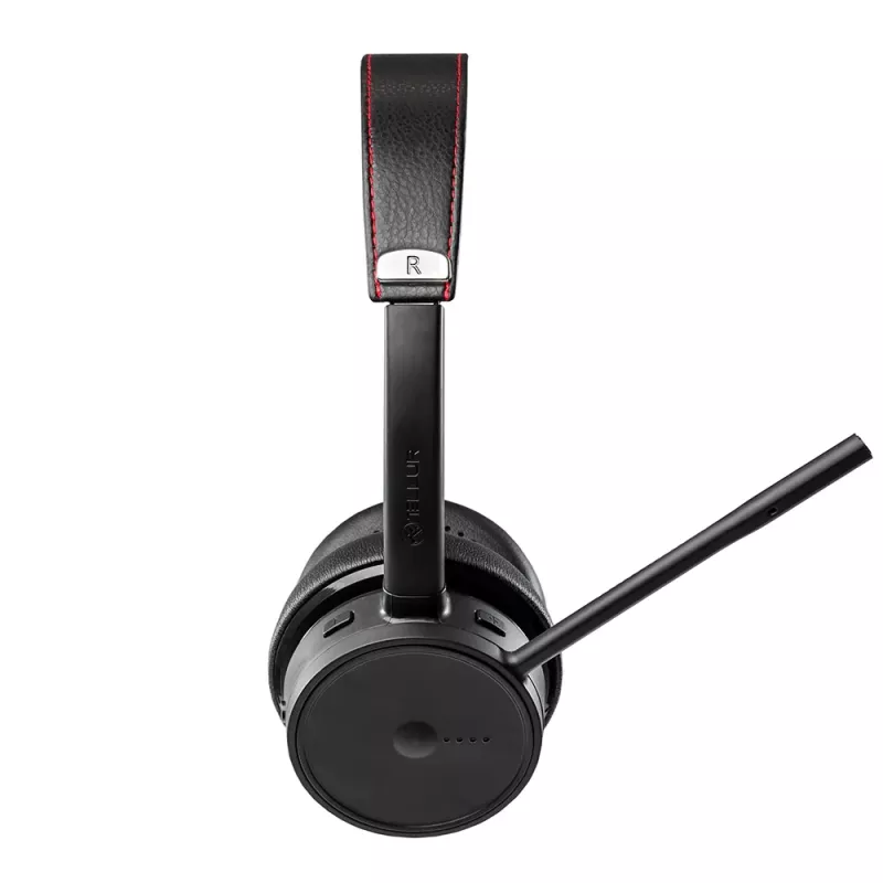 Tellur Voice Pro draadloze callcenter-headset zwart TLL411007