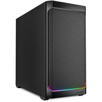 Sharkoon MK4 RGB Strip micro tower zwart