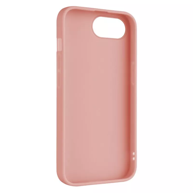 Telefoon-achtercover FIXED voor Apple iPhone 16e, rubber, roze