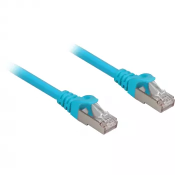 Patchkabel RJ45 Cat.6a SFTP (blauw, 3 meter, LSOH (halogeenvrij))