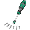 Wera Kraftform Kompakt 25 bitschroevendraaierset, 7 st., zwart/groen