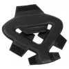 Schuimkussen voor hoofdband van de Oculus-Quest-beschermer van vr cover (zwart)