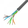 Netwerkkabel Lanberg LCU6-11CU-0100-S U/UTP Cat6 100 m grijs