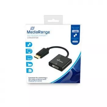 Videokabeladapter MediaRange MRCS174 0,15 m DVI DisplayPort zwart