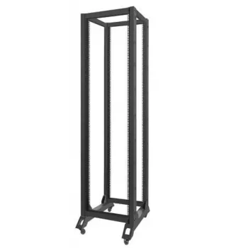 Lanberg OR01-6842-B 19-inch open rack, 42U, 600x800 mm, zwart